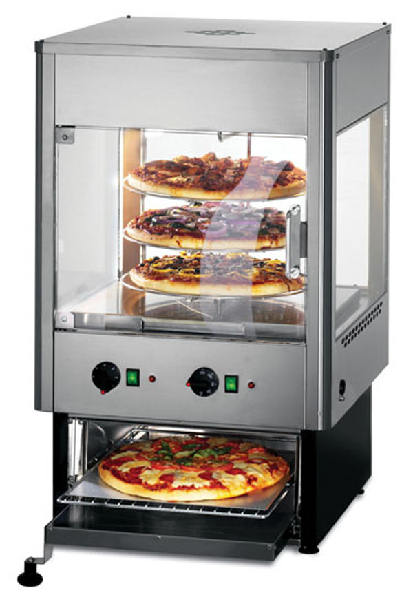 UMO50D HEATED MERCANDISER WITH OVEN